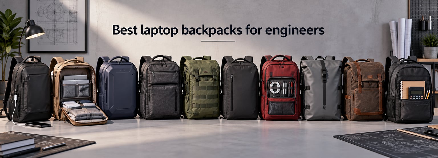 Best laptop backpacks for engineers