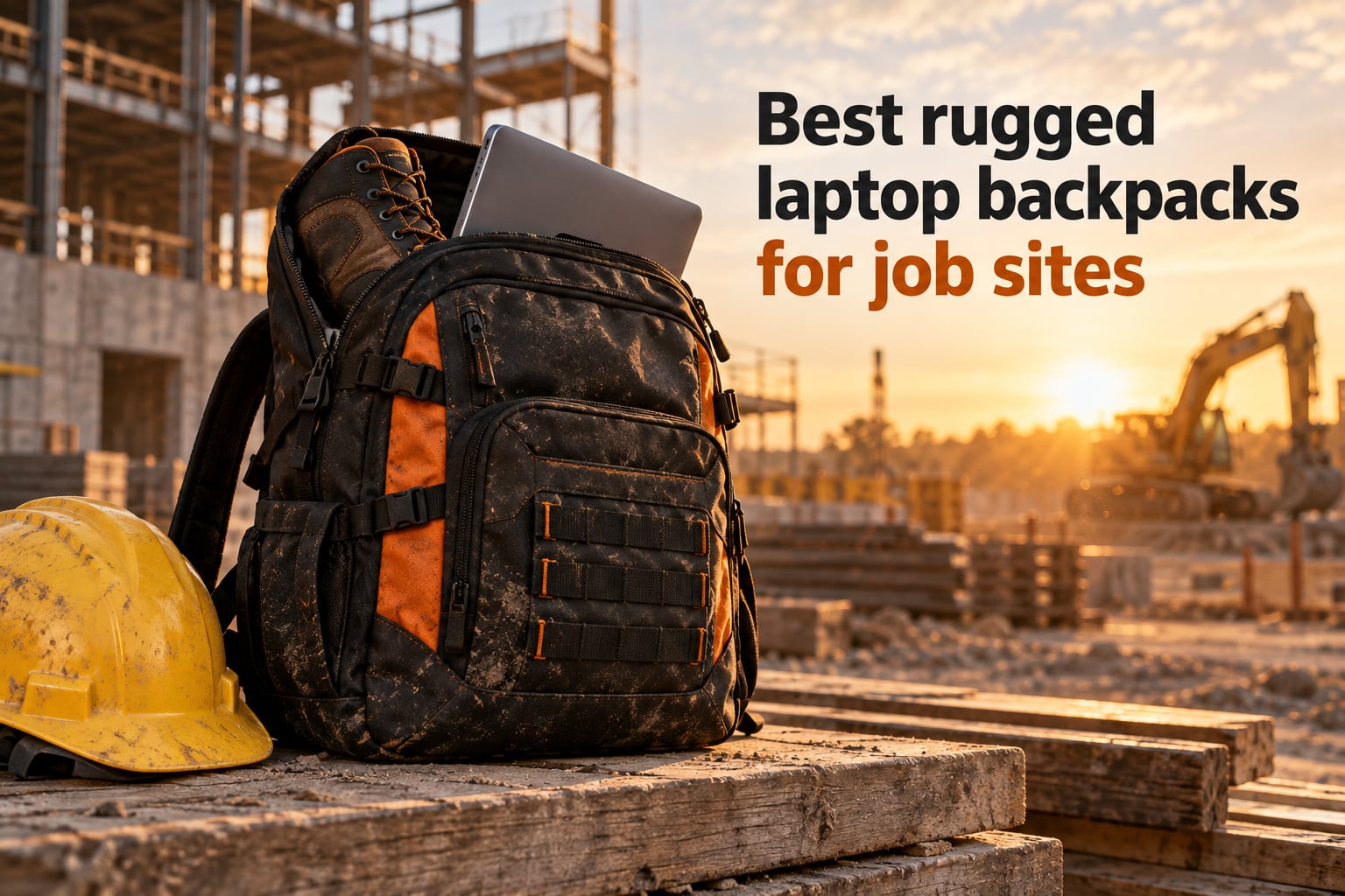 Best rugged laptop backpacks for job sites