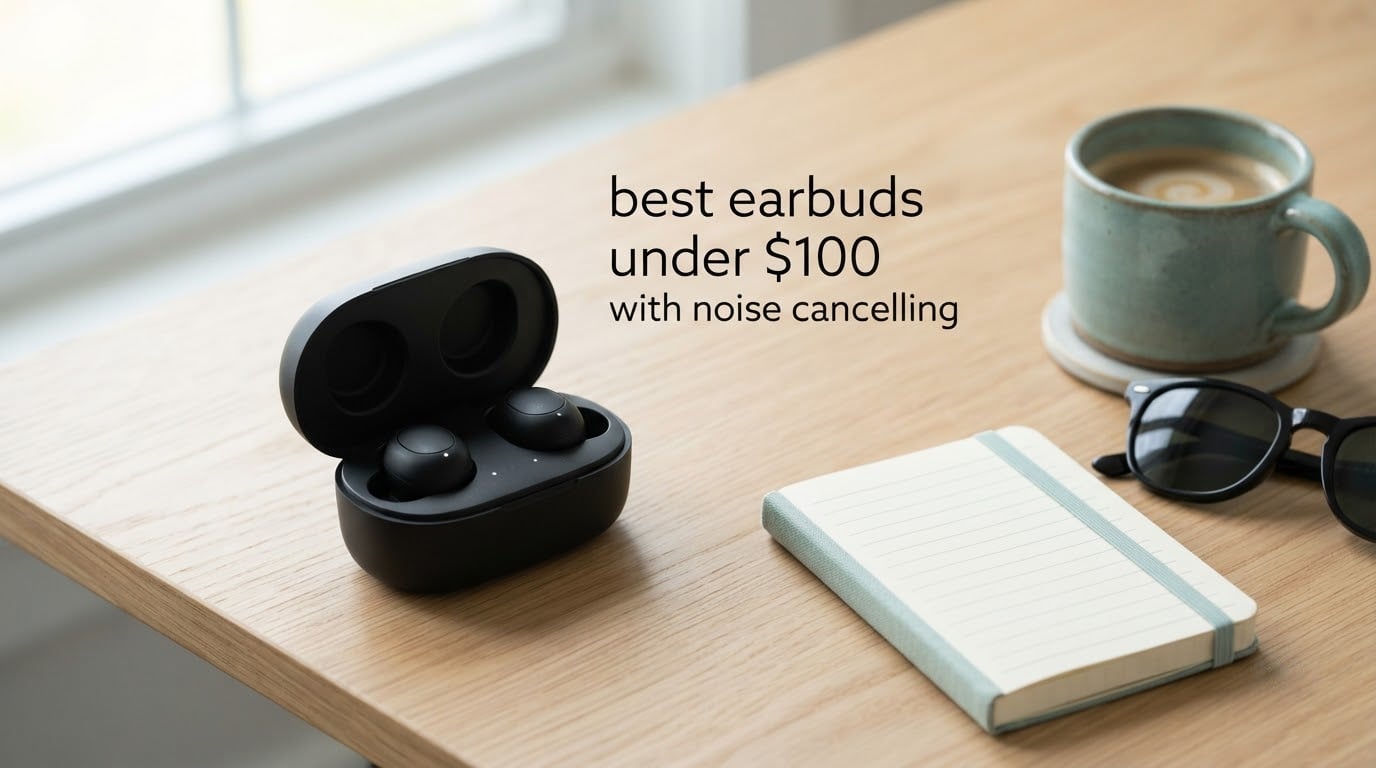 best earbuds under $100 with noise cancelling