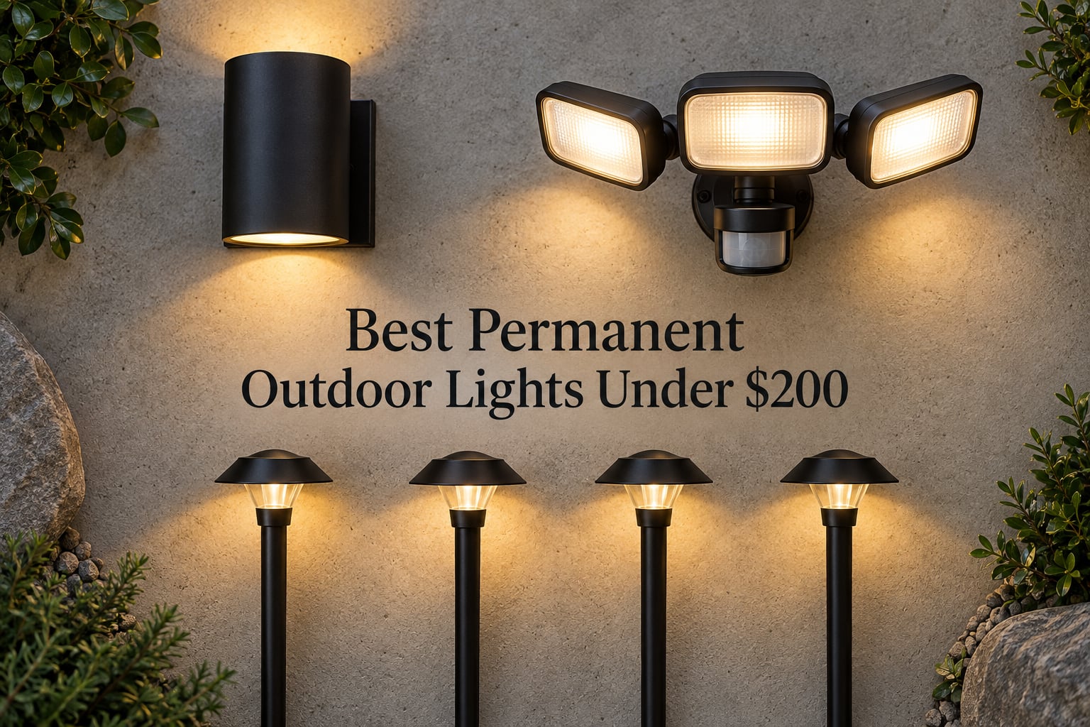 Best Permanent Outdoor Lights Under $200