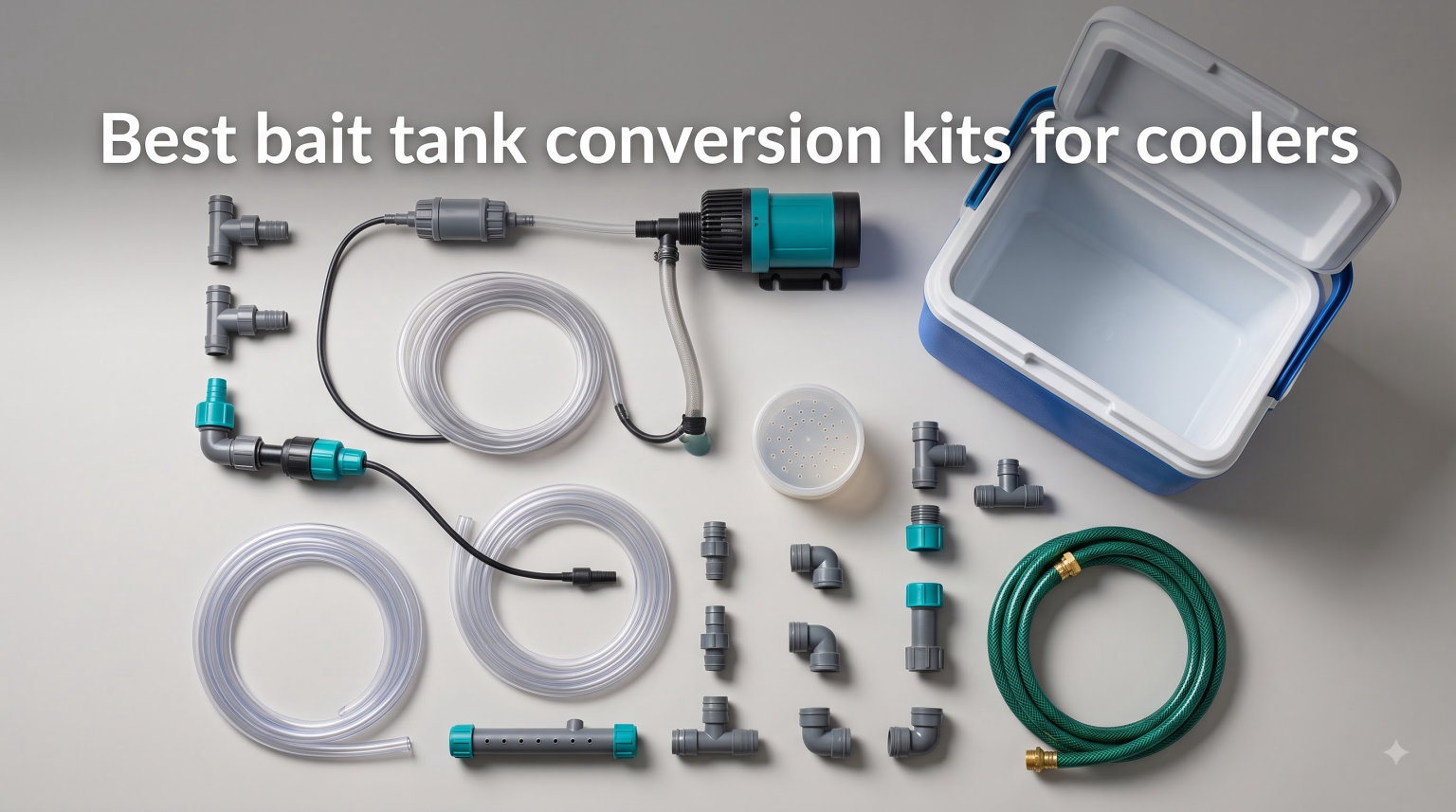 Best bait tank conversion kits for coolers