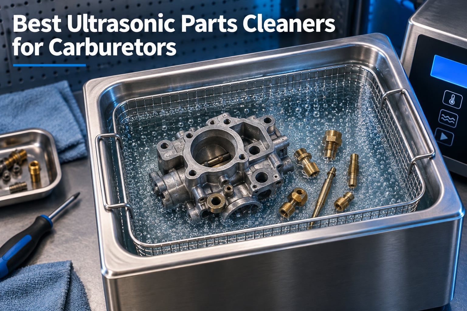 Best Ultrasonic Parts Cleaners for Carburetors