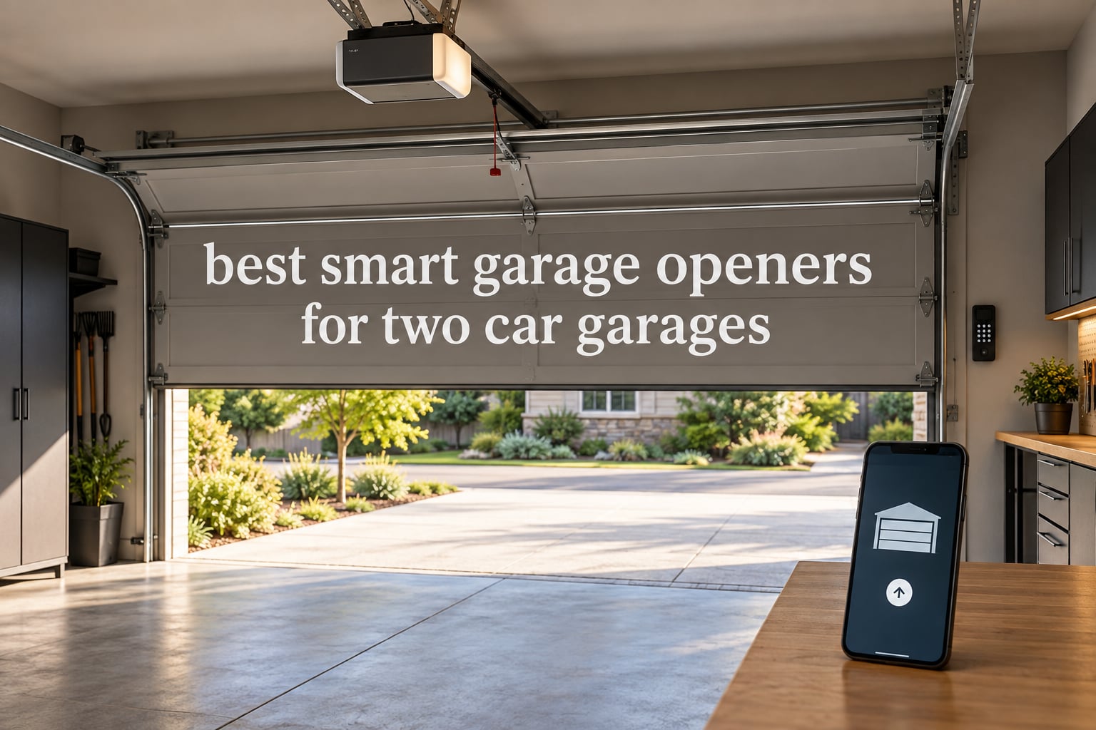 best smart garage openers for two car garages