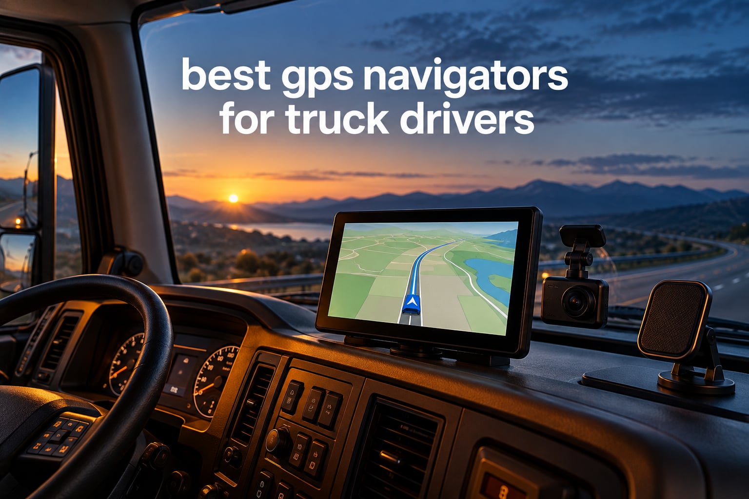 best gps navigators for truck drivers