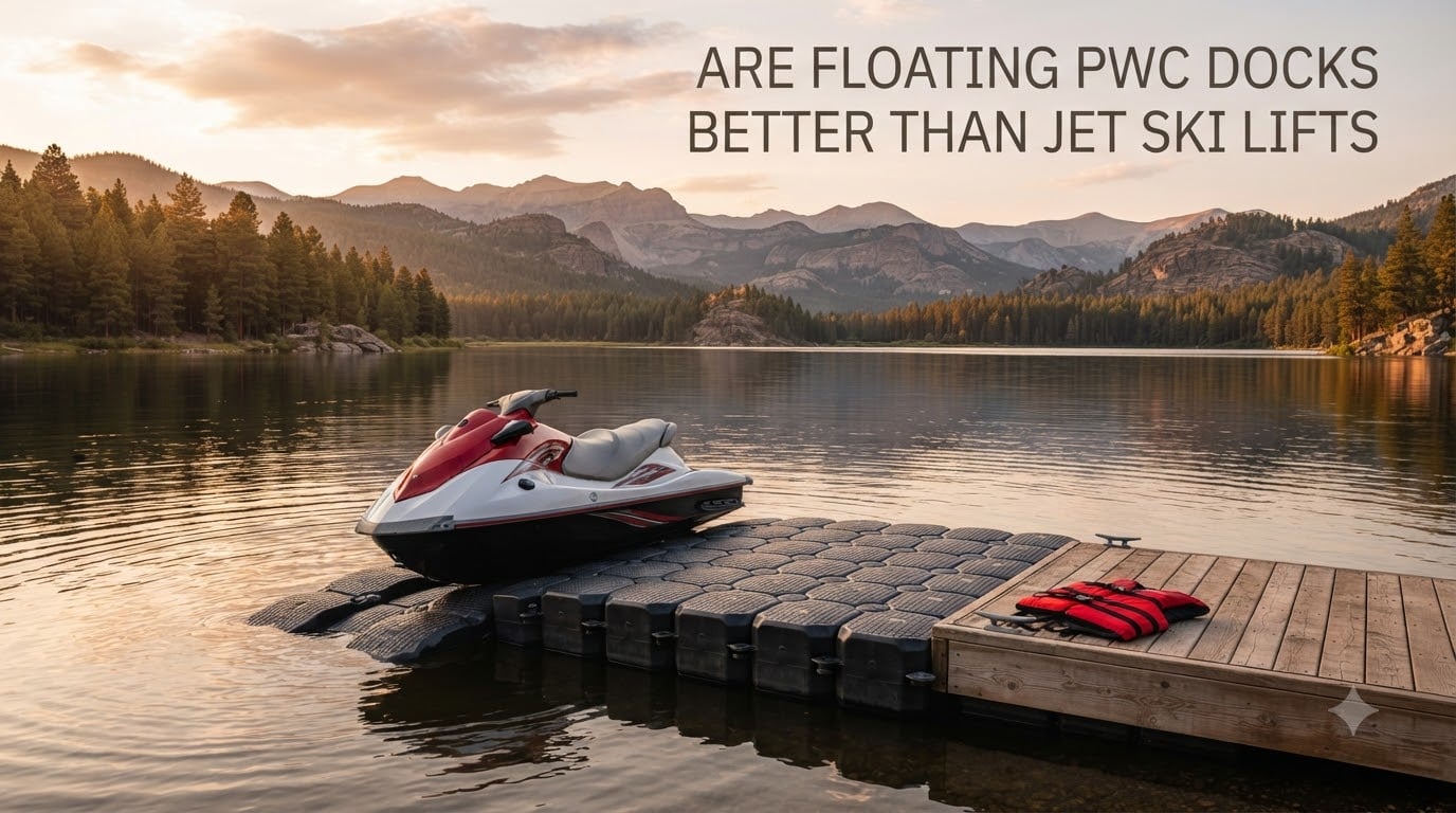 Are floating PWC docks better than jet ski lifts