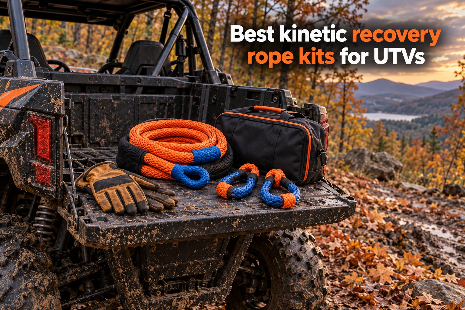 Best kinetic recovery rope kits for UTVs