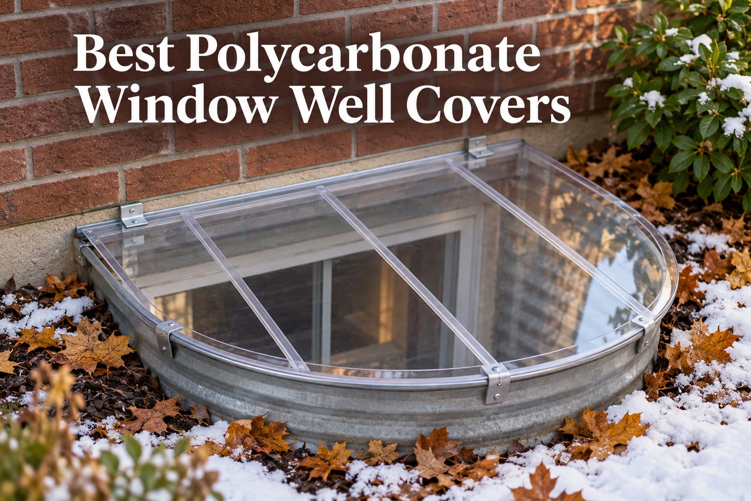Best Polycarbonate Window Well Covers