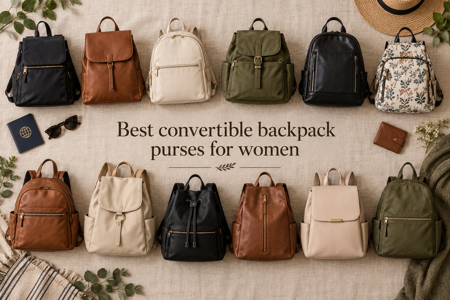 Best convertible backpack purses for women