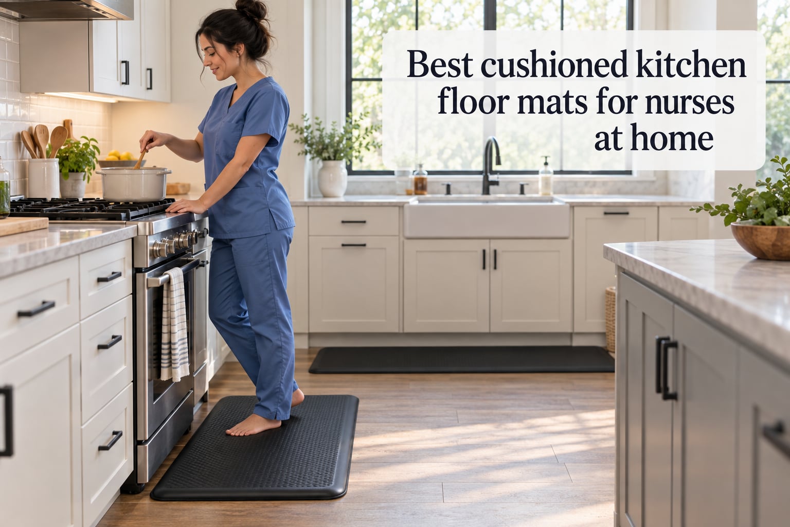 Best cushioned kitchen floor mats for nurses at home
