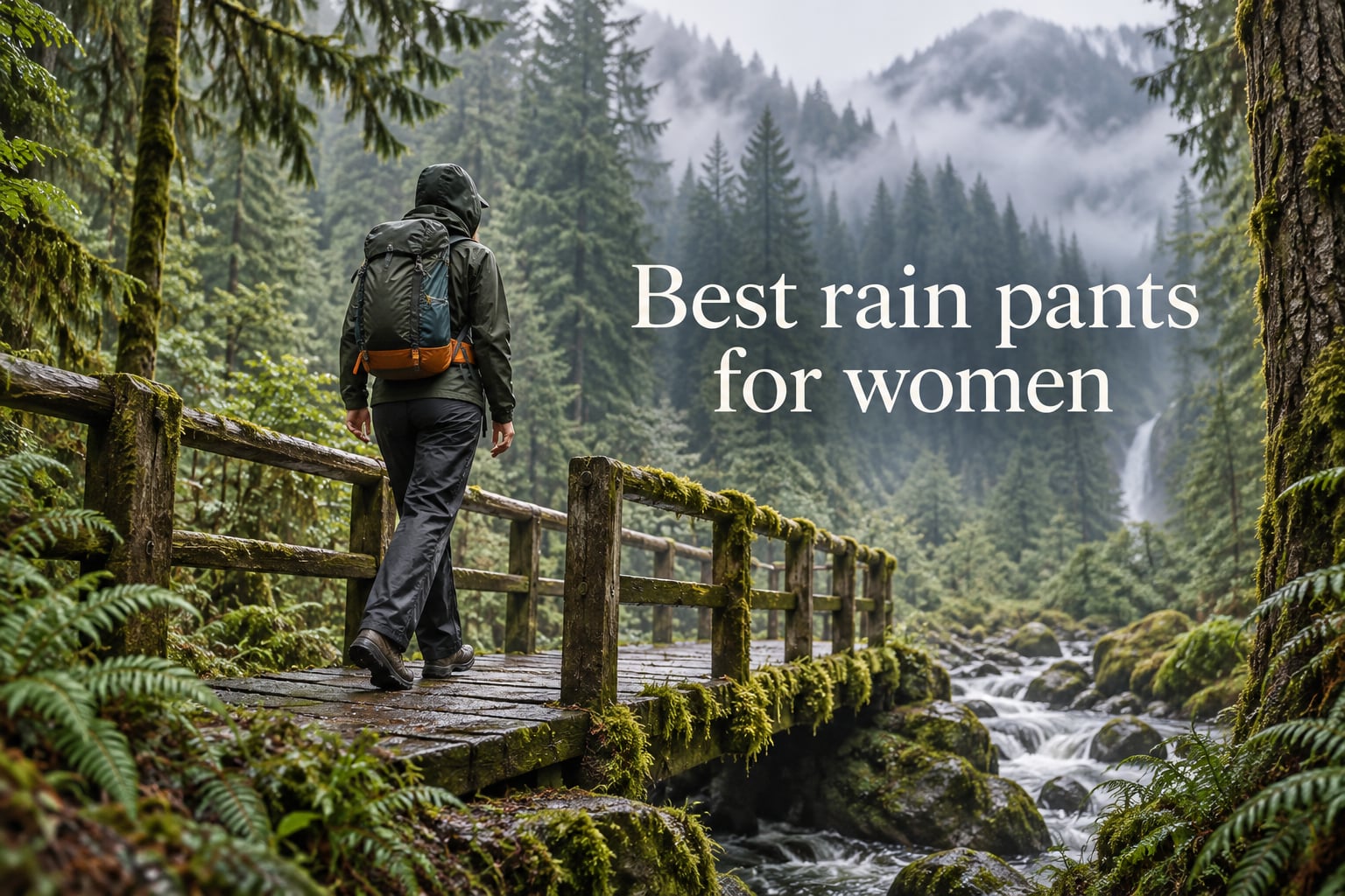 Best rain pants for women