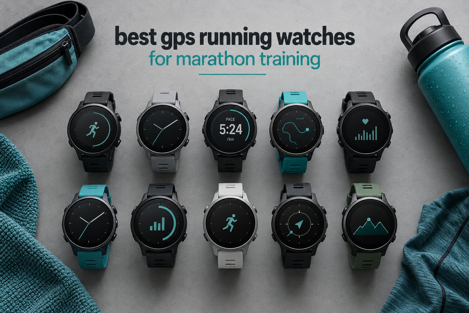 best gps running watches for marathon training