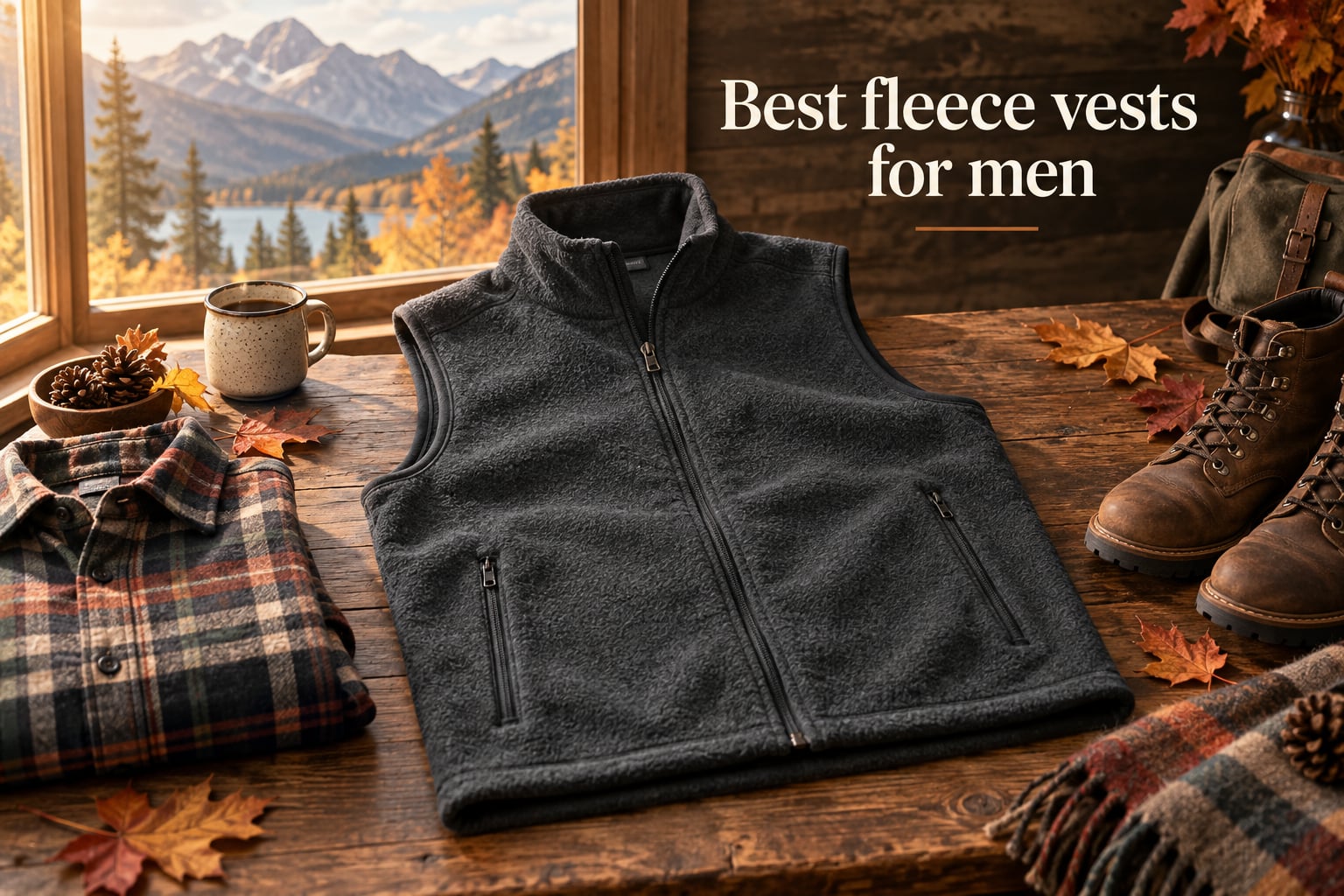 Best fleece vests for men