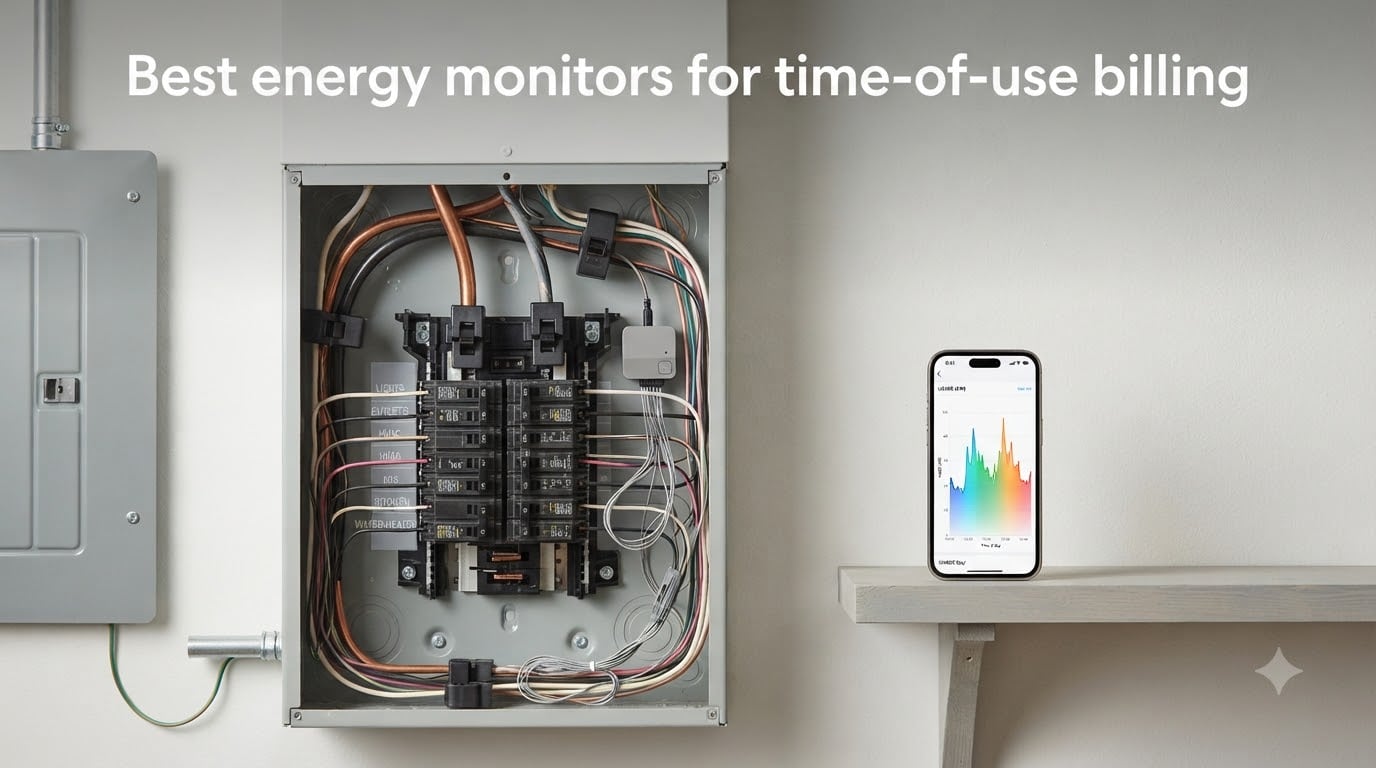 Best energy monitors for time-of-use billing