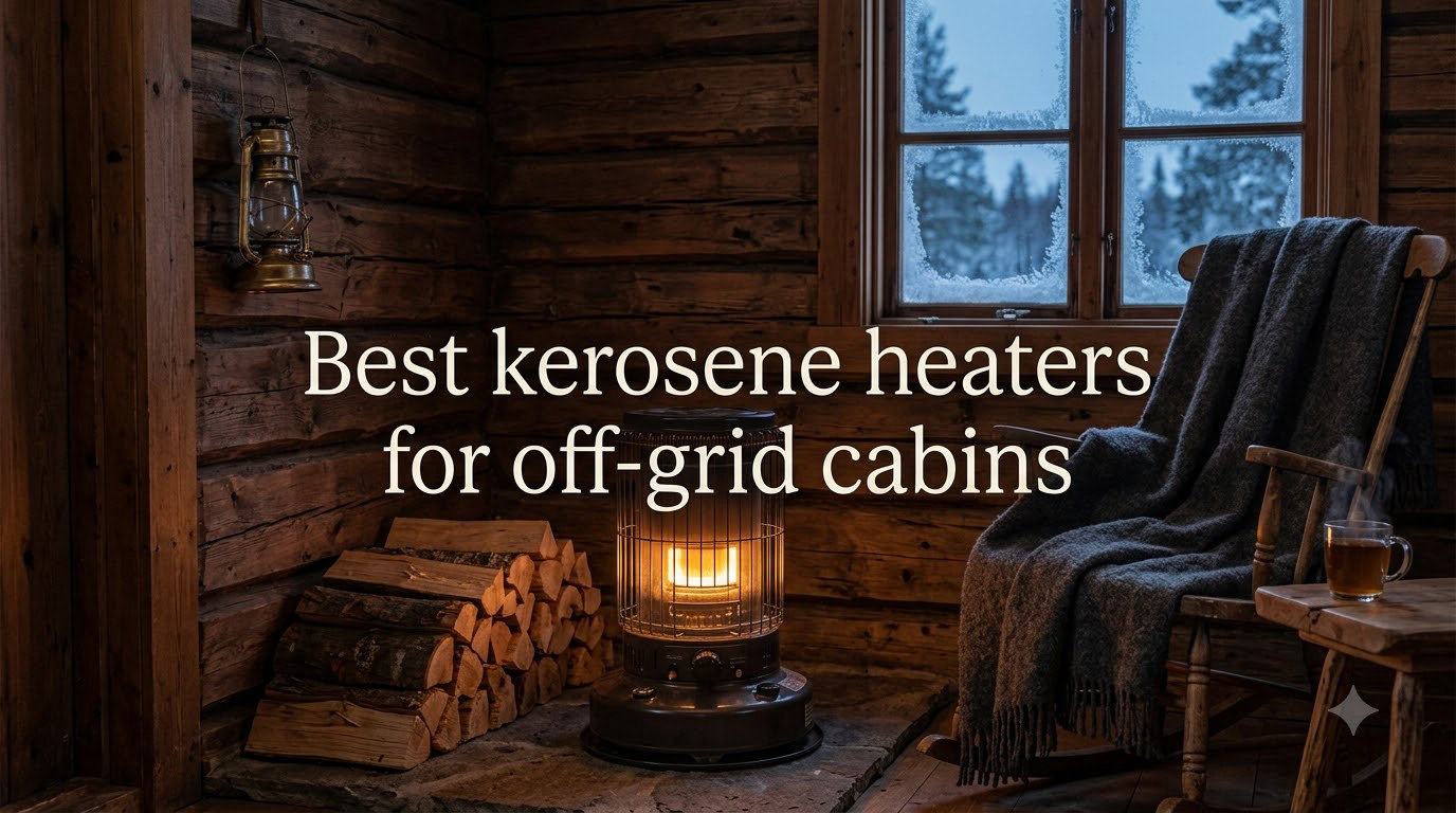Best kerosene heaters for off-grid cabins