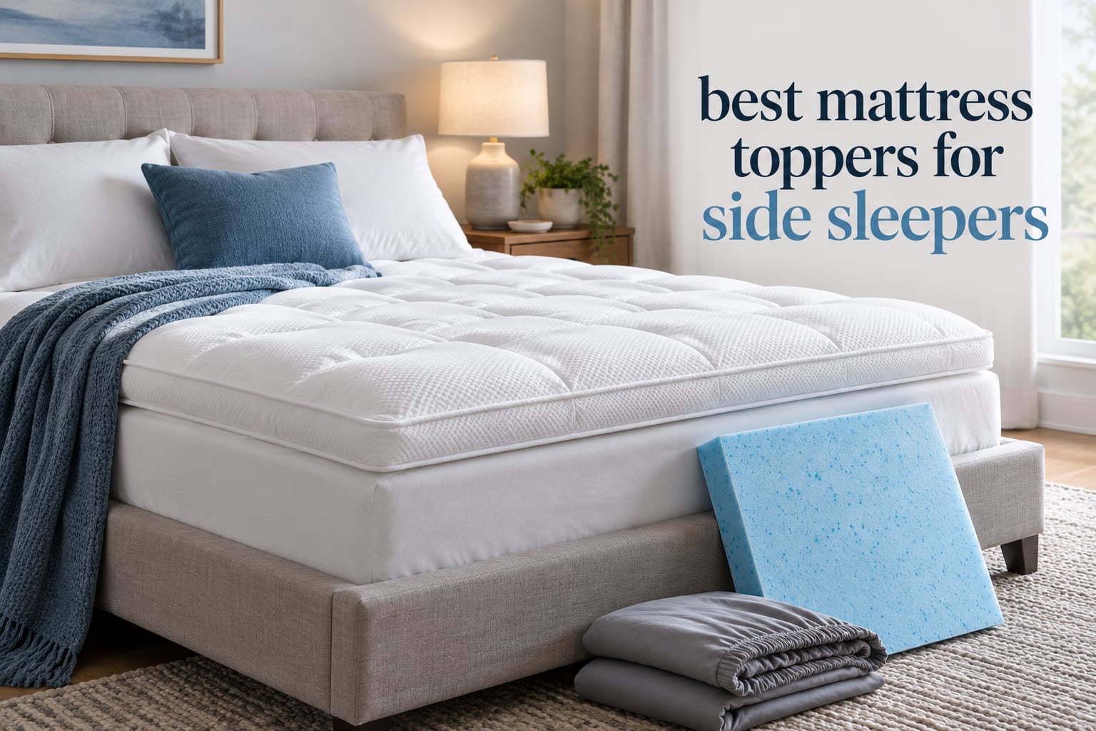 best mattress toppers for side sleepers