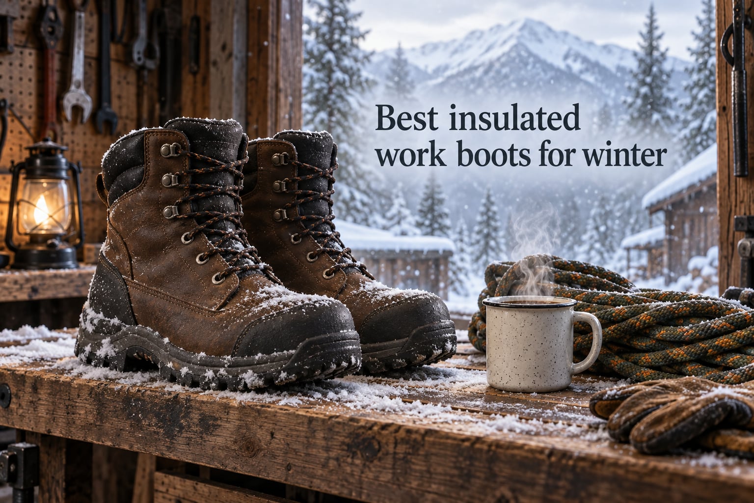 Best insulated work boots for winter