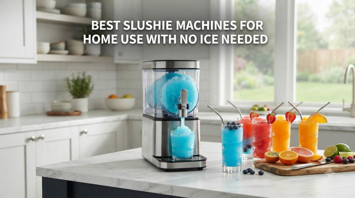 Best slushie machines for home use with no ice needed
