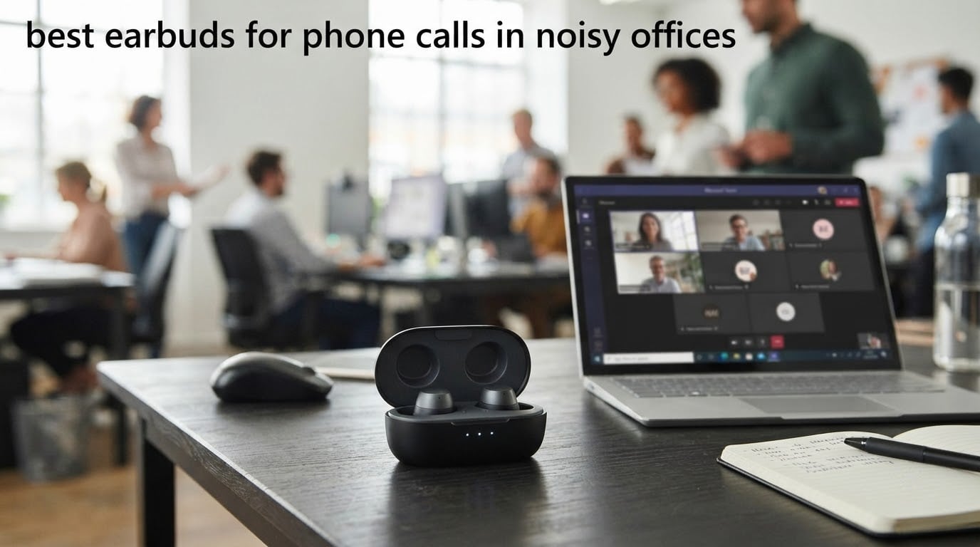 best earbuds for phone calls in noisy offices