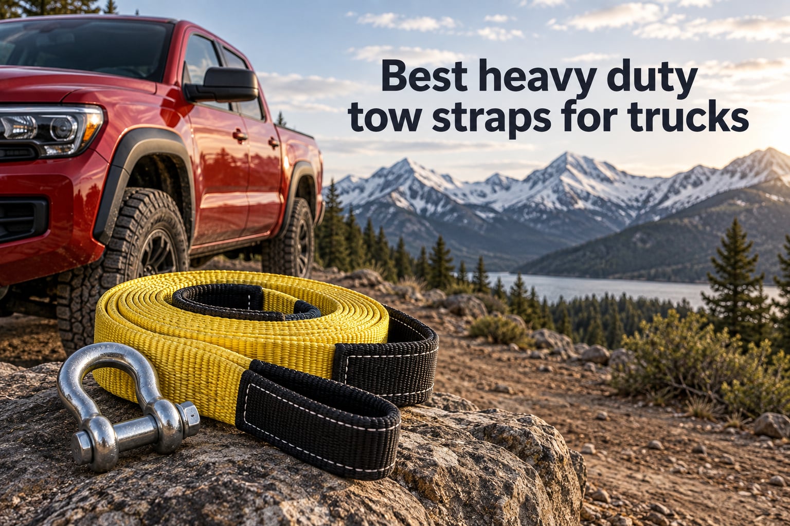 Best heavy duty tow straps for trucks