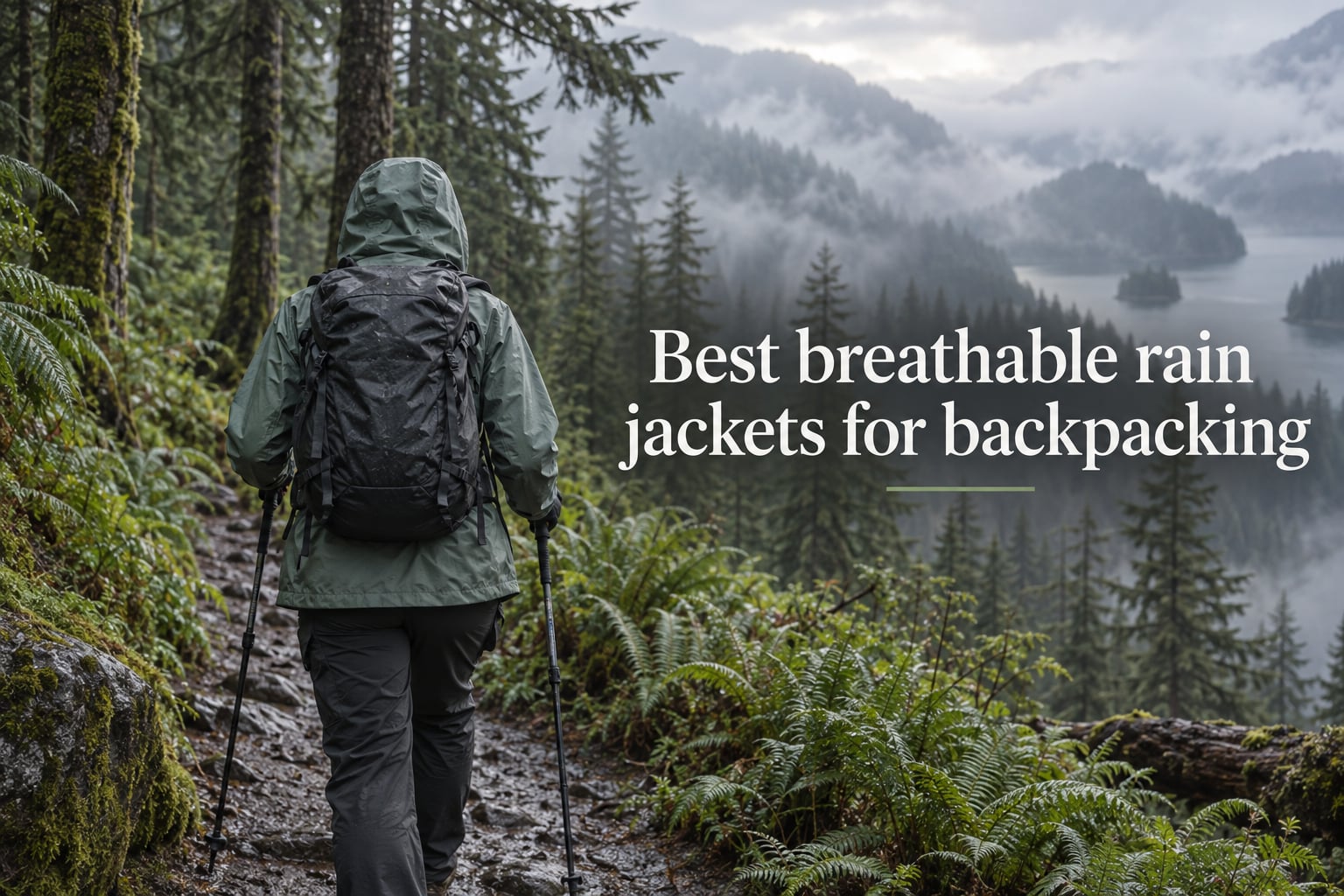 Best breathable rain jackets for backpacking