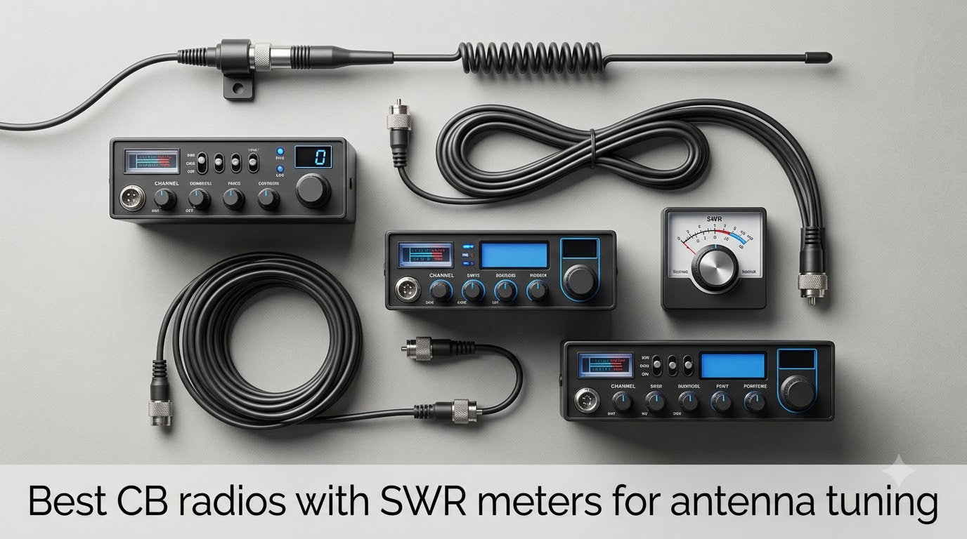 Best CB radios with SWR meters for antenna tuning