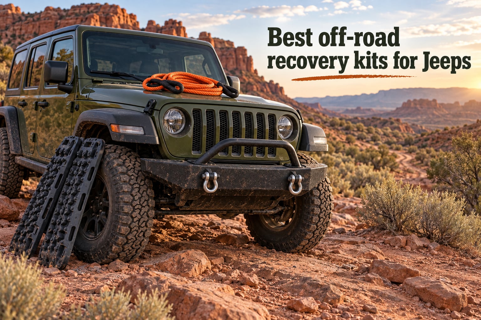 Best off-road recovery kits for Jeeps