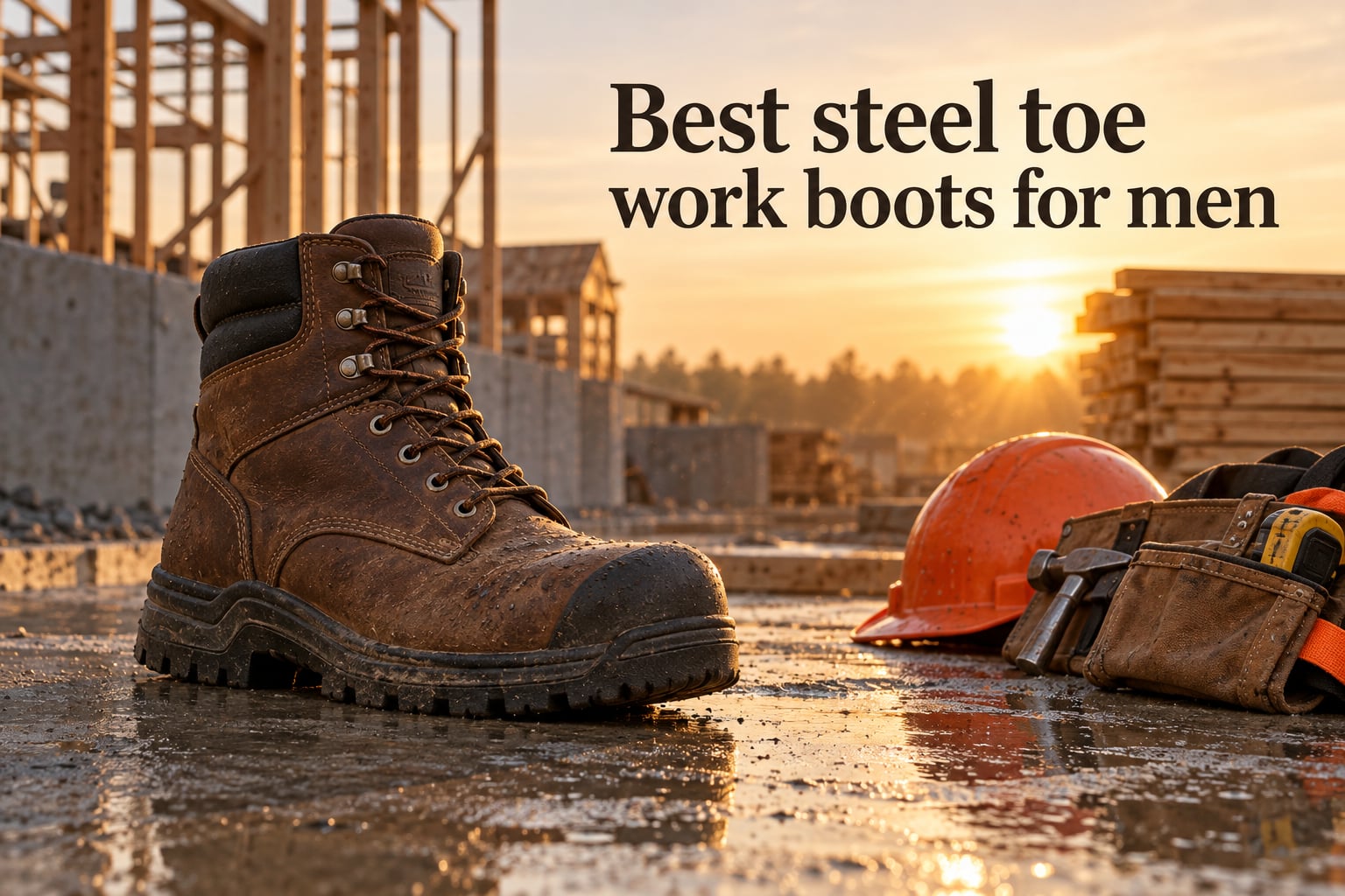 Best steel toe work boots for men
