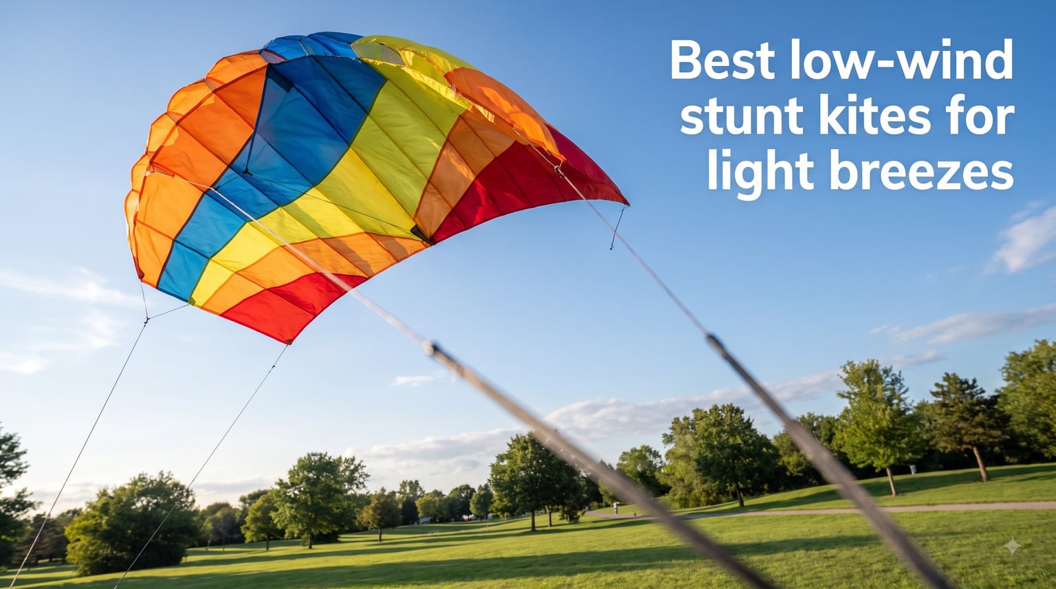 Best low-wind stunt kites for light breezes