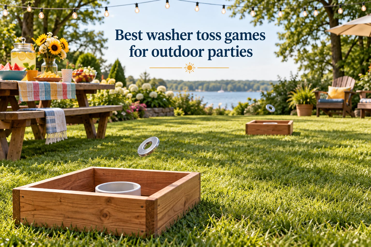 Best washer toss games for outdoor parties