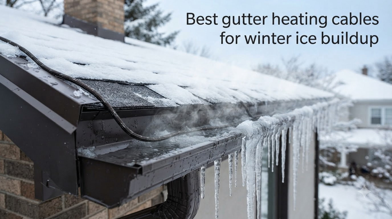 Best gutter heating cables for winter ice buildup