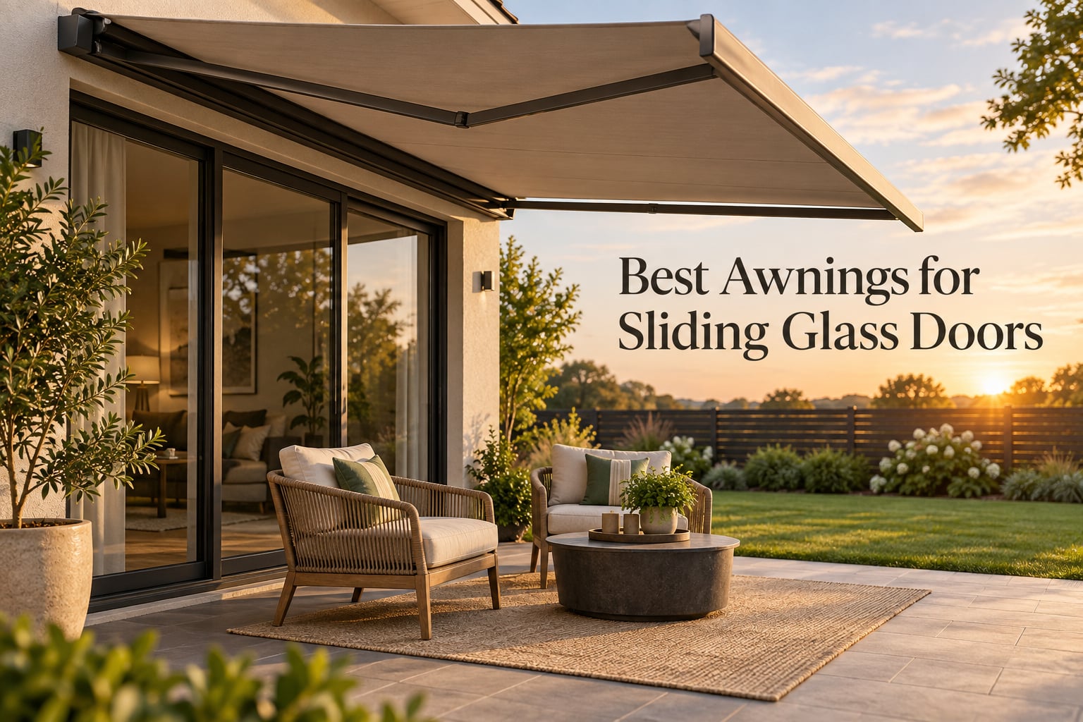 Best Awnings for Sliding Glass Doors
