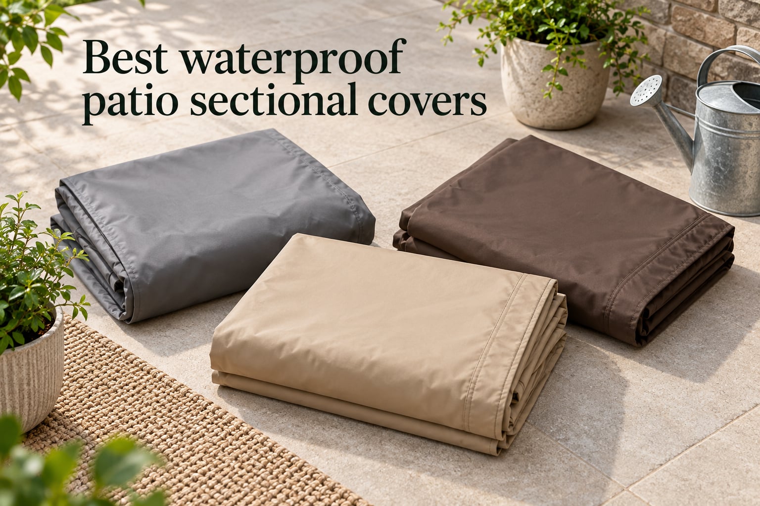 Best waterproof patio sectional covers