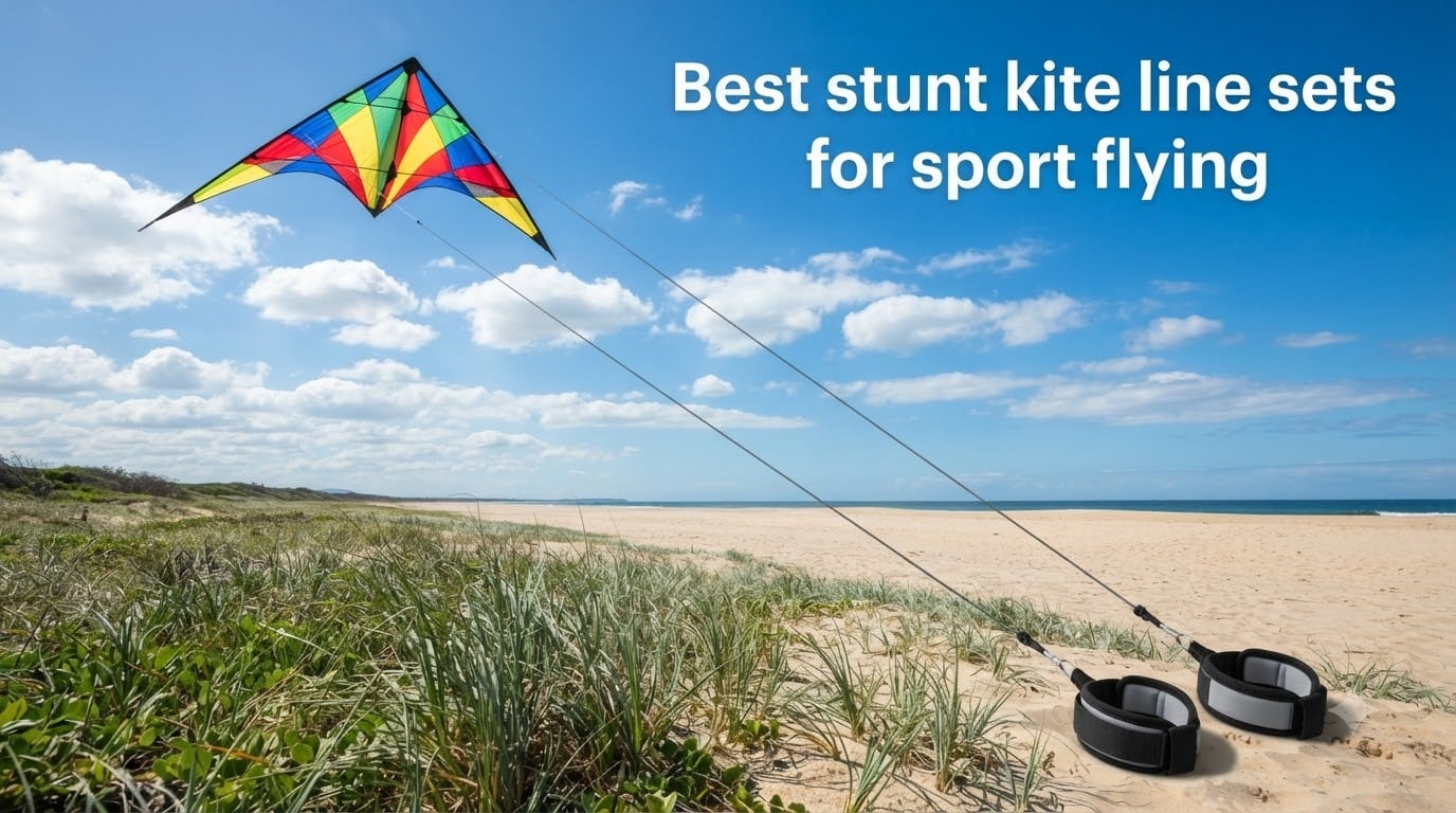 Best stunt kite line sets for sport flying