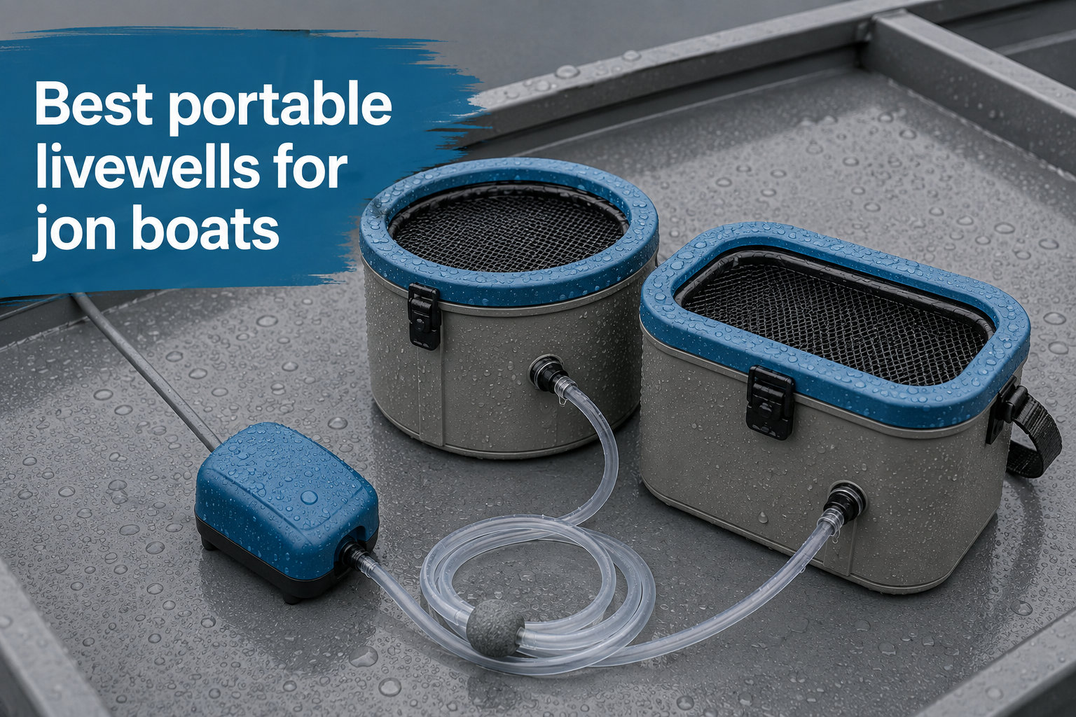Best portable livewells for jon boats