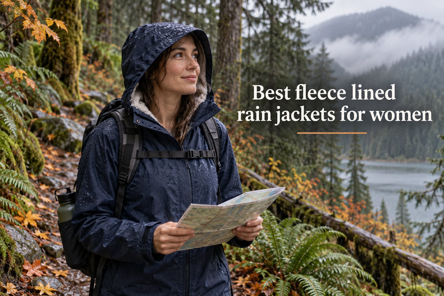 Best fleece lined rain jackets for women