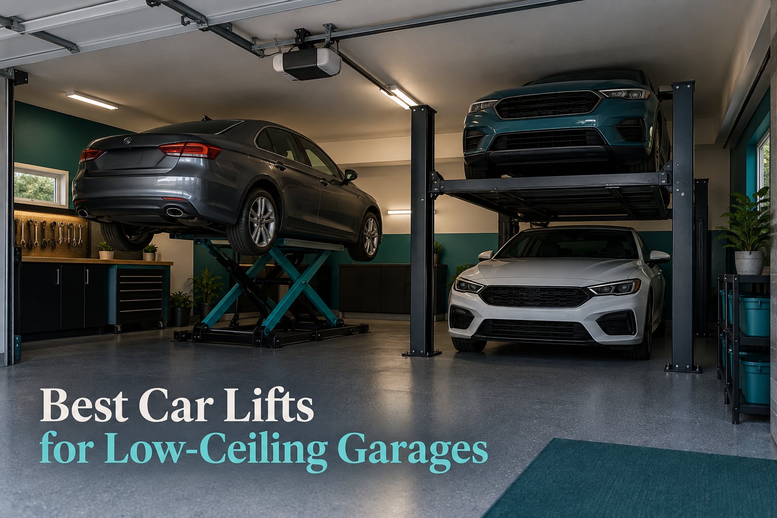 Best Car Lifts for Low-Ceiling Garages