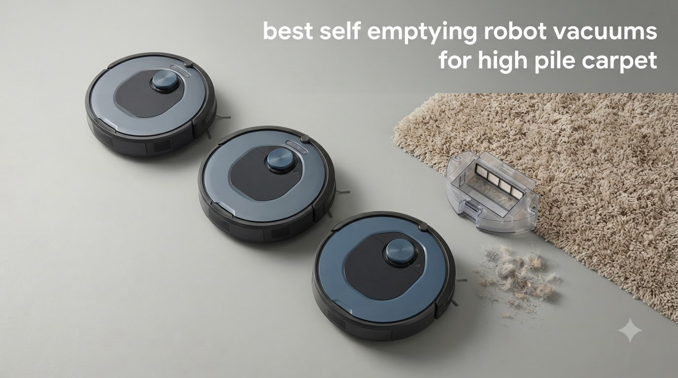 best self emptying robot vacuums for high pile carpet