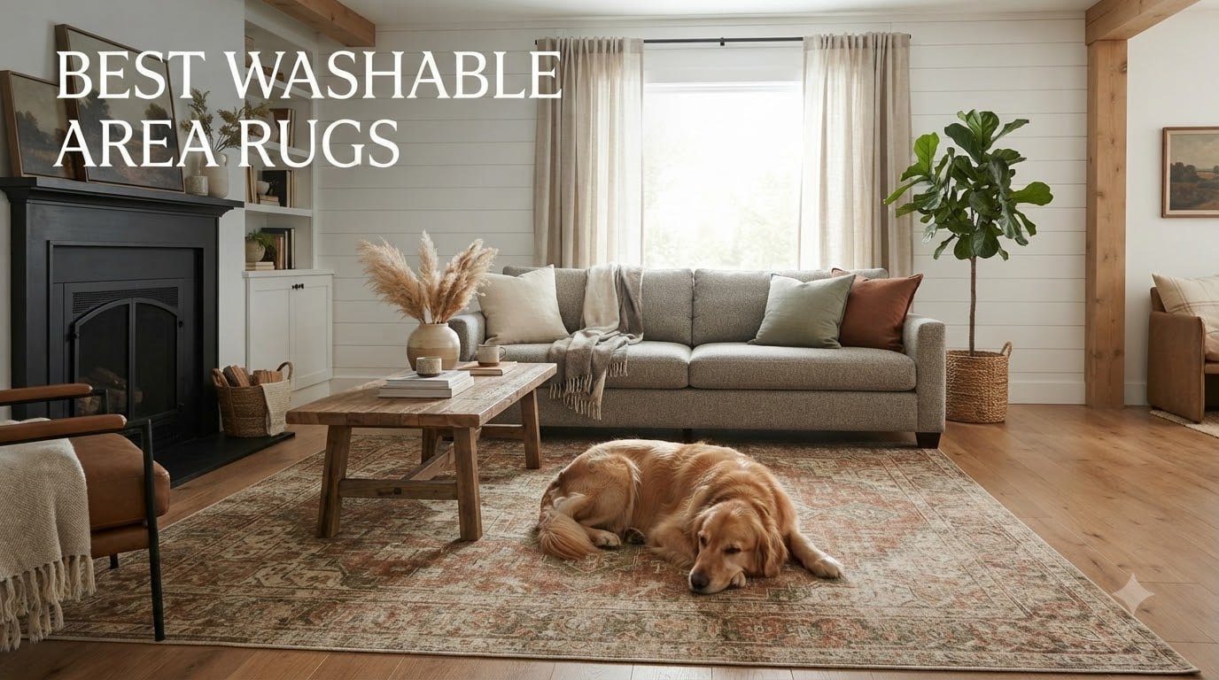 best washable area rugs