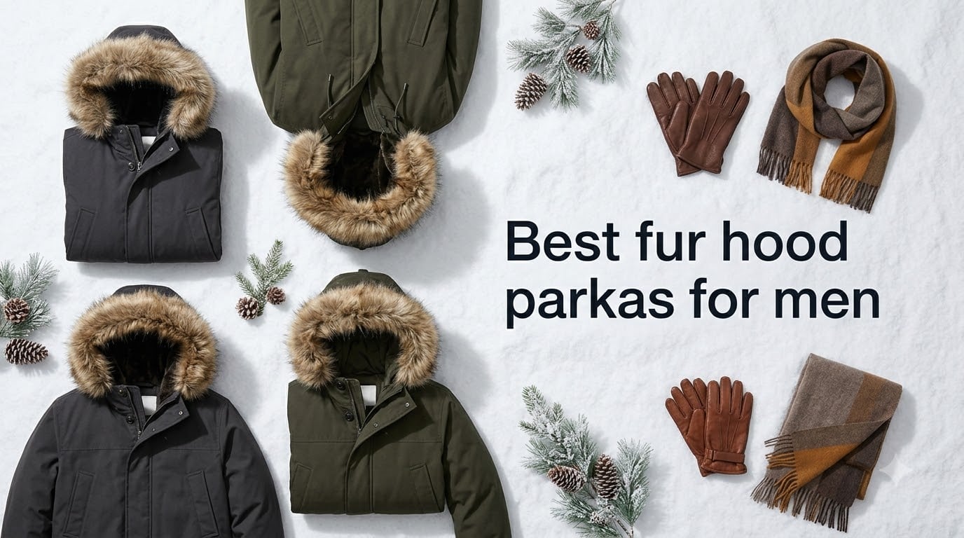 Best fur hood parkas for men