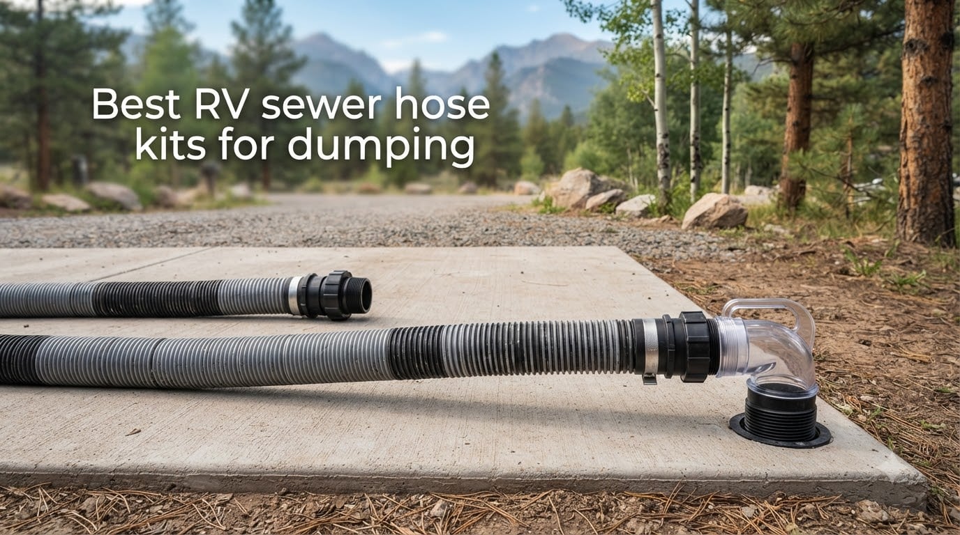 Best RV sewer hose kits for dumping