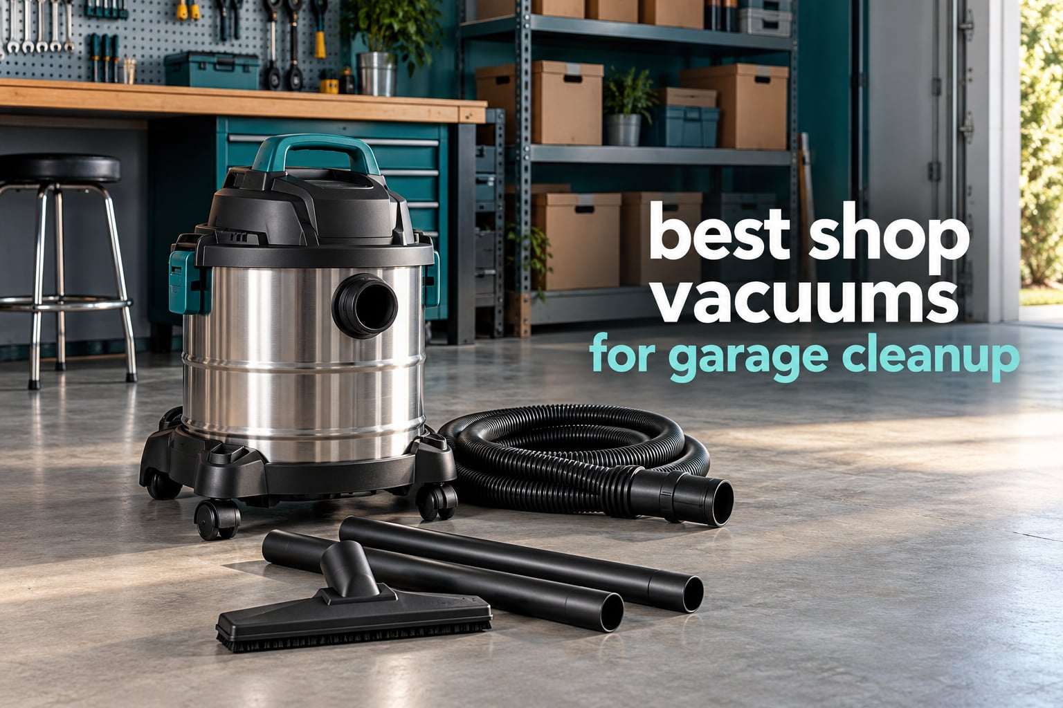 best shop vacuums for garage cleanup