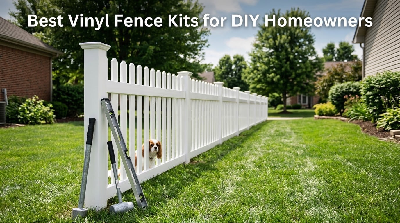 Best Vinyl Fence Kits for DIY Homeowners