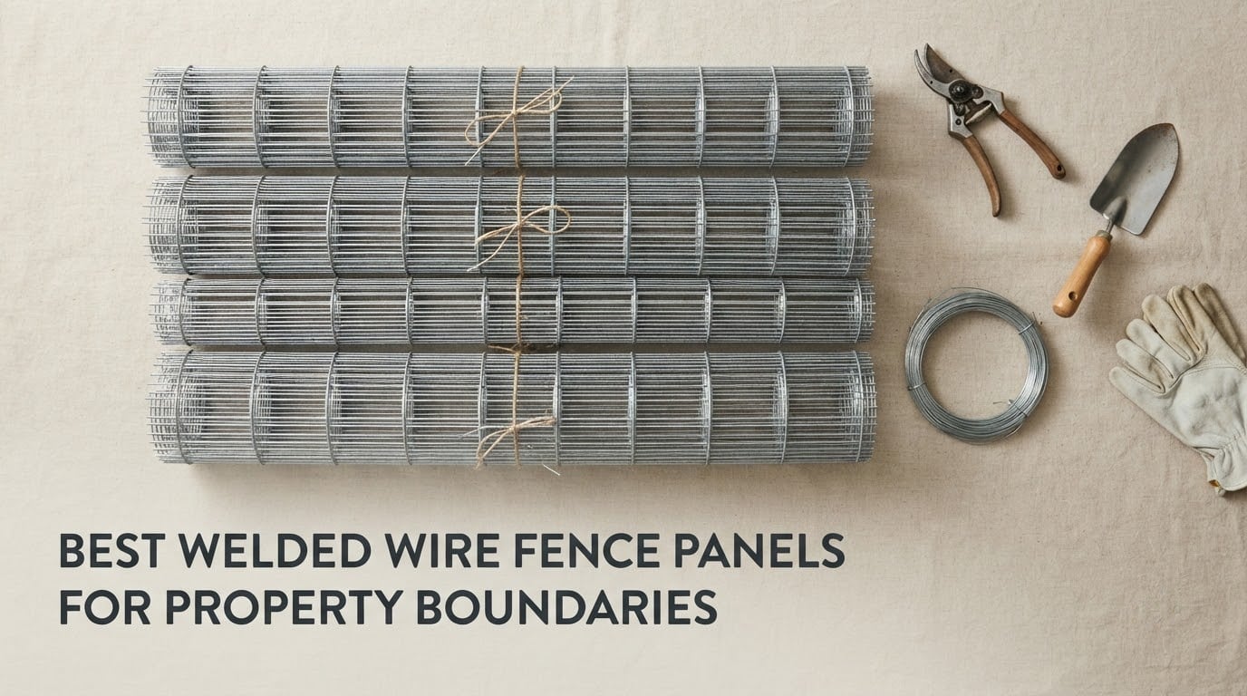 Best Welded Wire Fence Panels for Property Boundaries