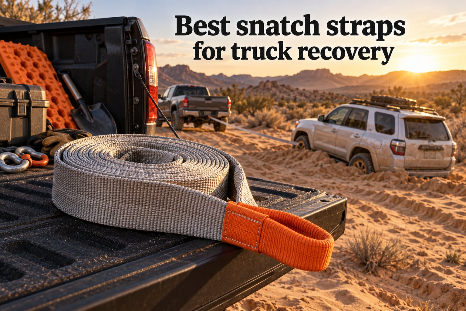 Best snatch straps for truck recovery