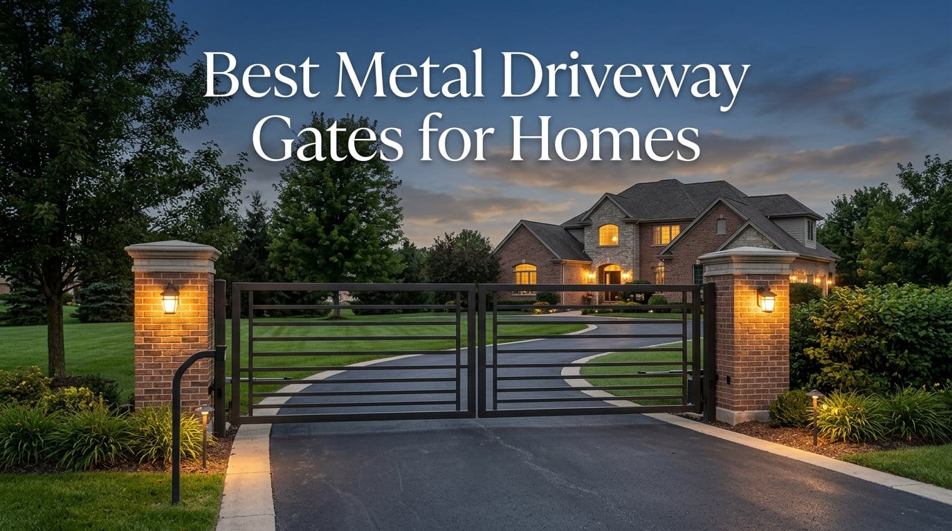 Best Metal Driveway Gates for Homes