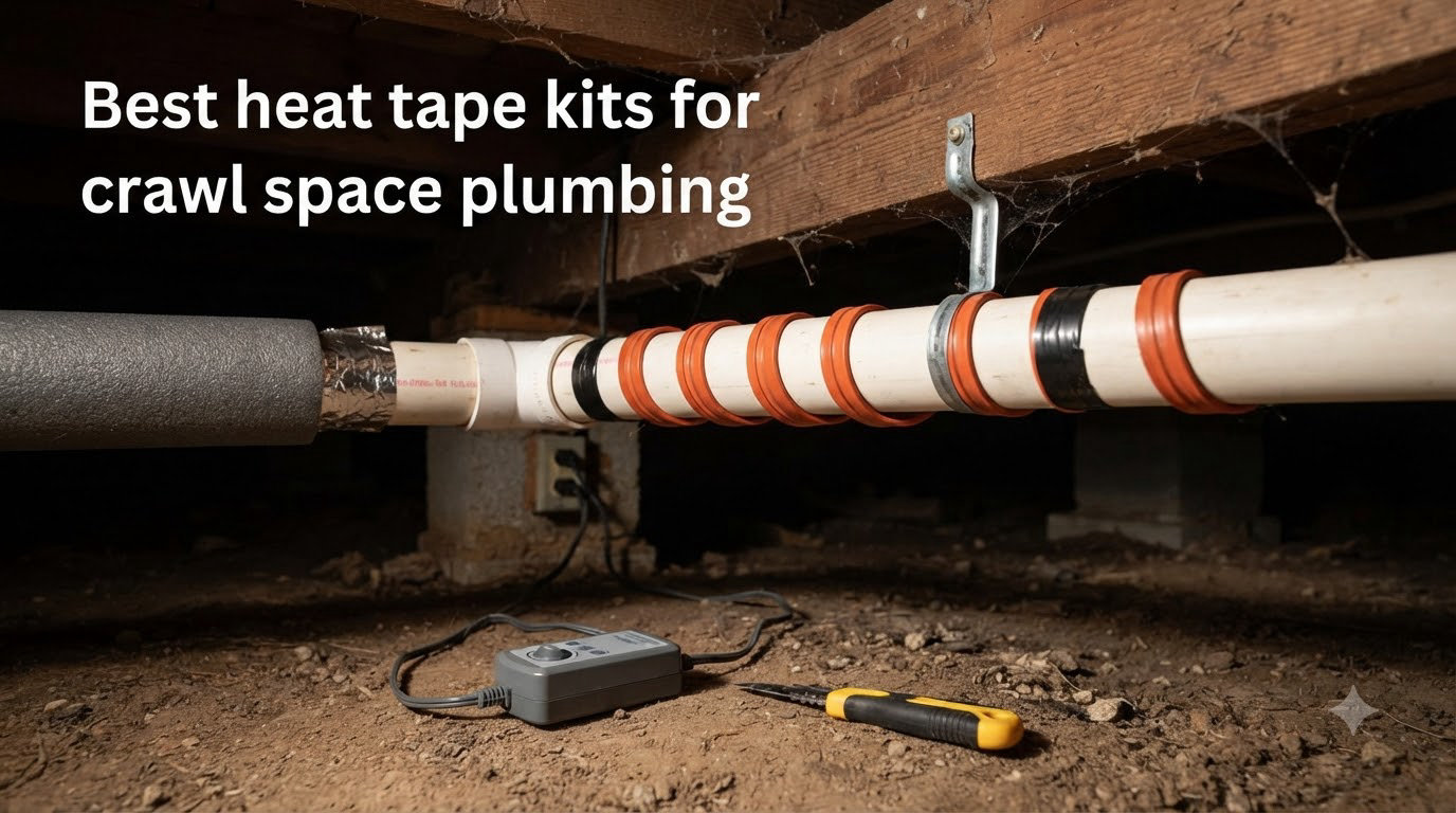 Best heat tape kits for crawl space plumbing
