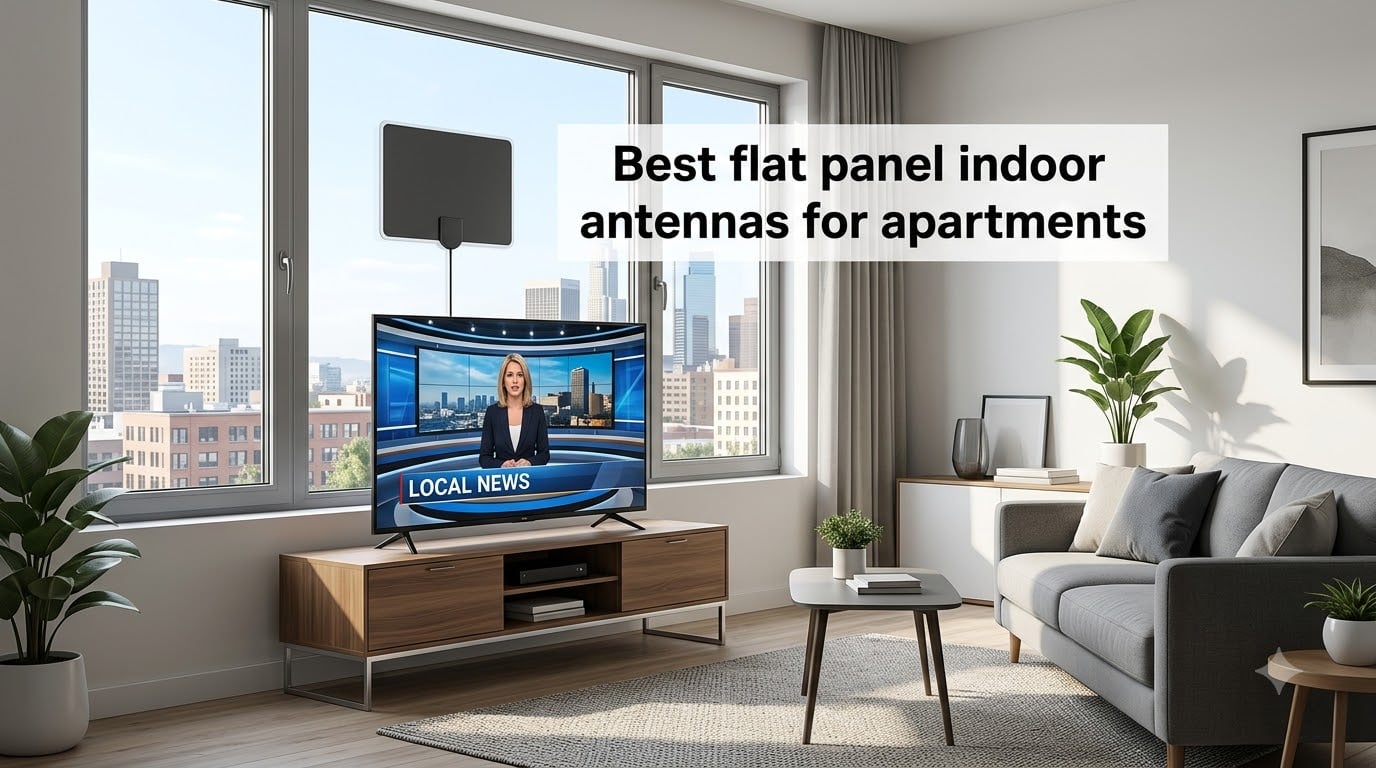 Best flat panel indoor antennas for apartments