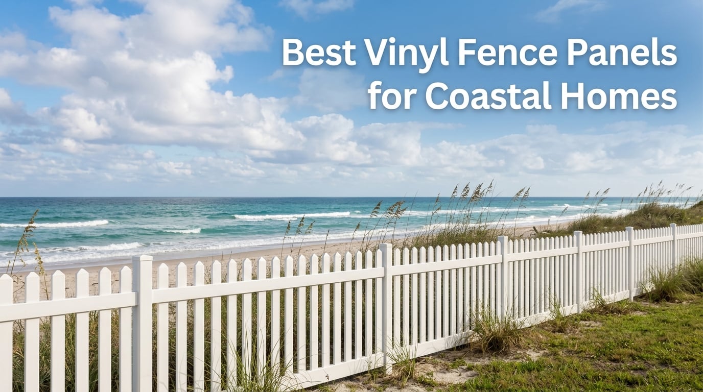 Best Vinyl Fence Panels for Coastal Homes