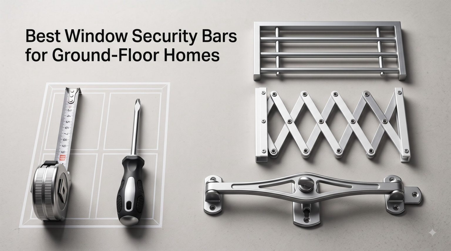Best Window Security Bars for Ground-Floor Homes