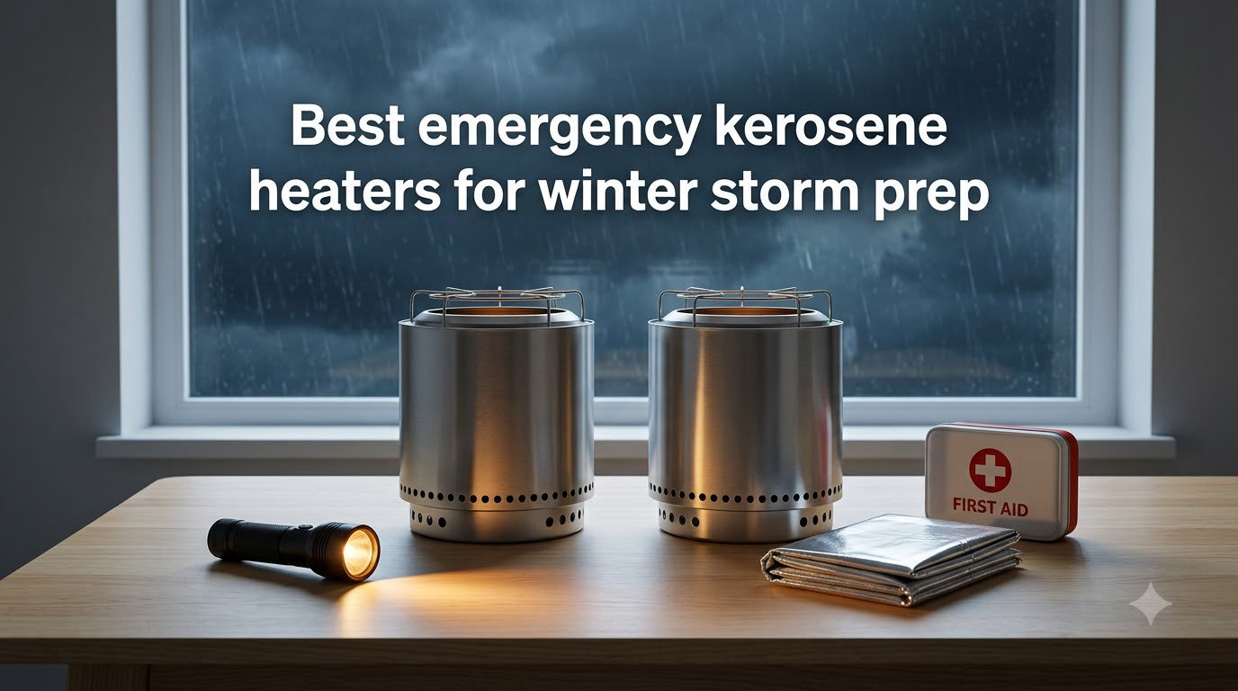Best emergency kerosene heaters for winter storm prep